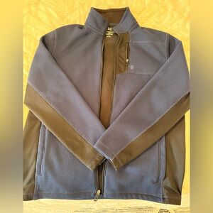 Izod Men's Navy and Black Lightweight Jacket